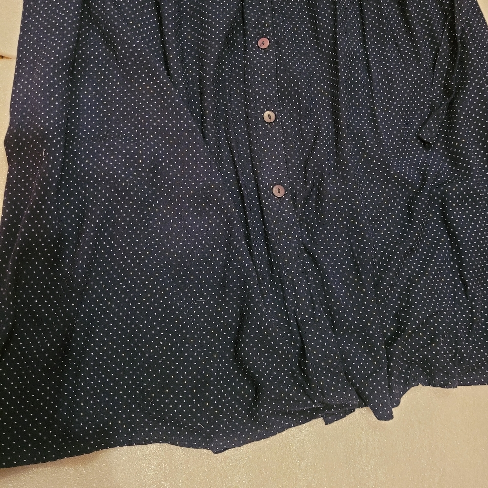 Vintage 90s April Cornell Floral Maxi Dress Cottagecore Tie Back Rayon XL 12-14 - Picture 5 of 12